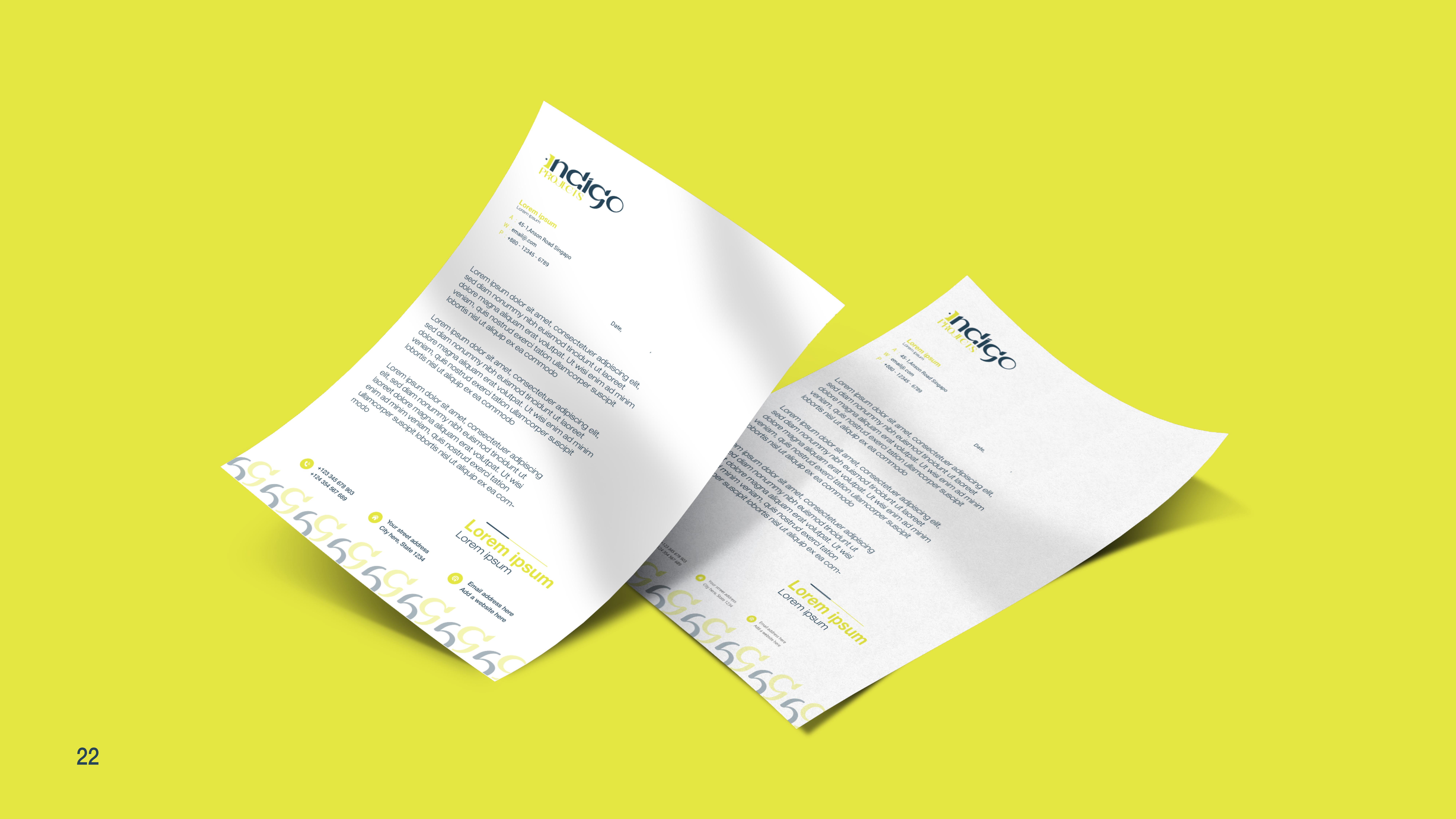 Indigo branding identity - Trendlix Branding Services