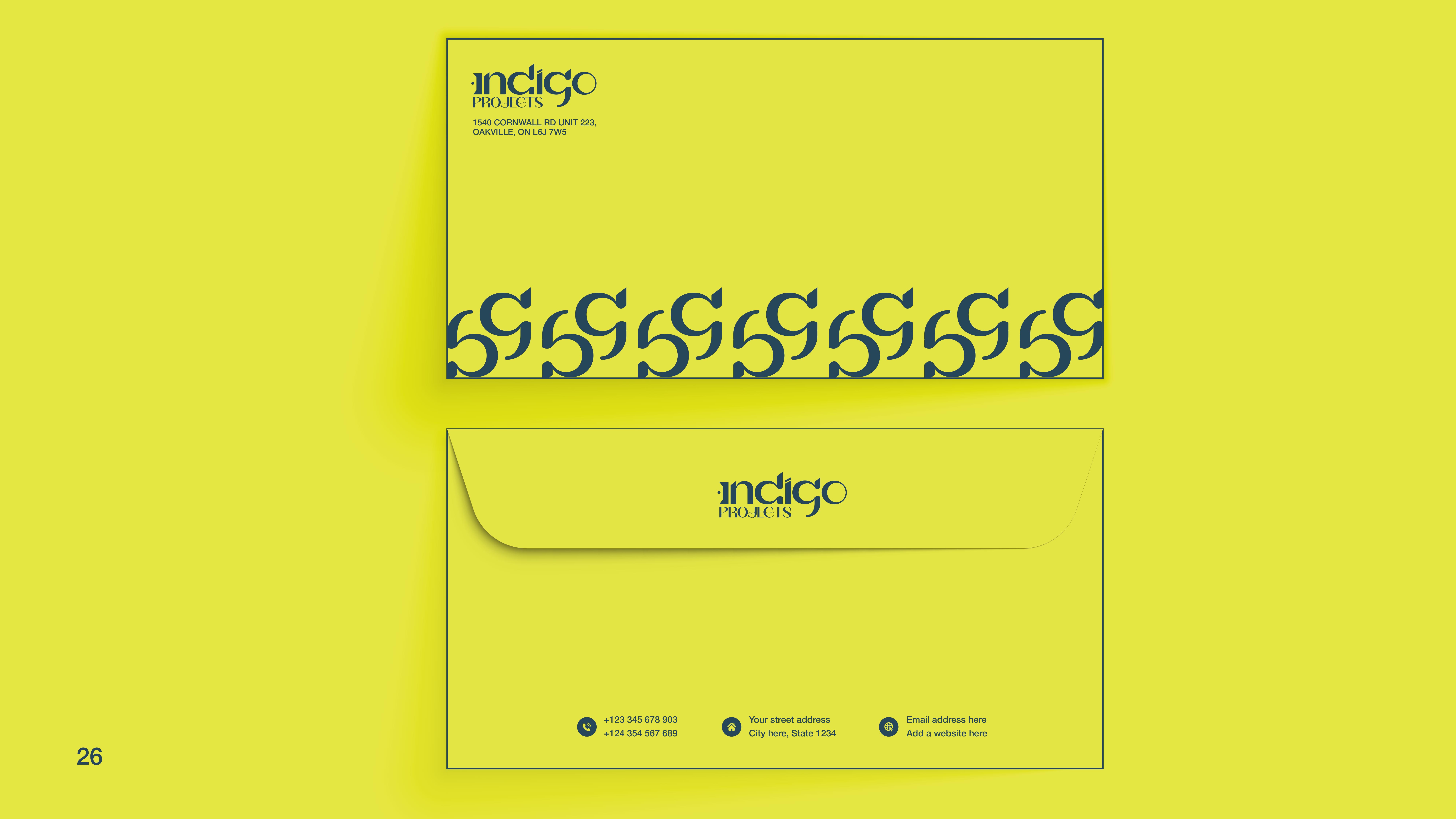 Indigo branding identity - Trendlix Branding Services