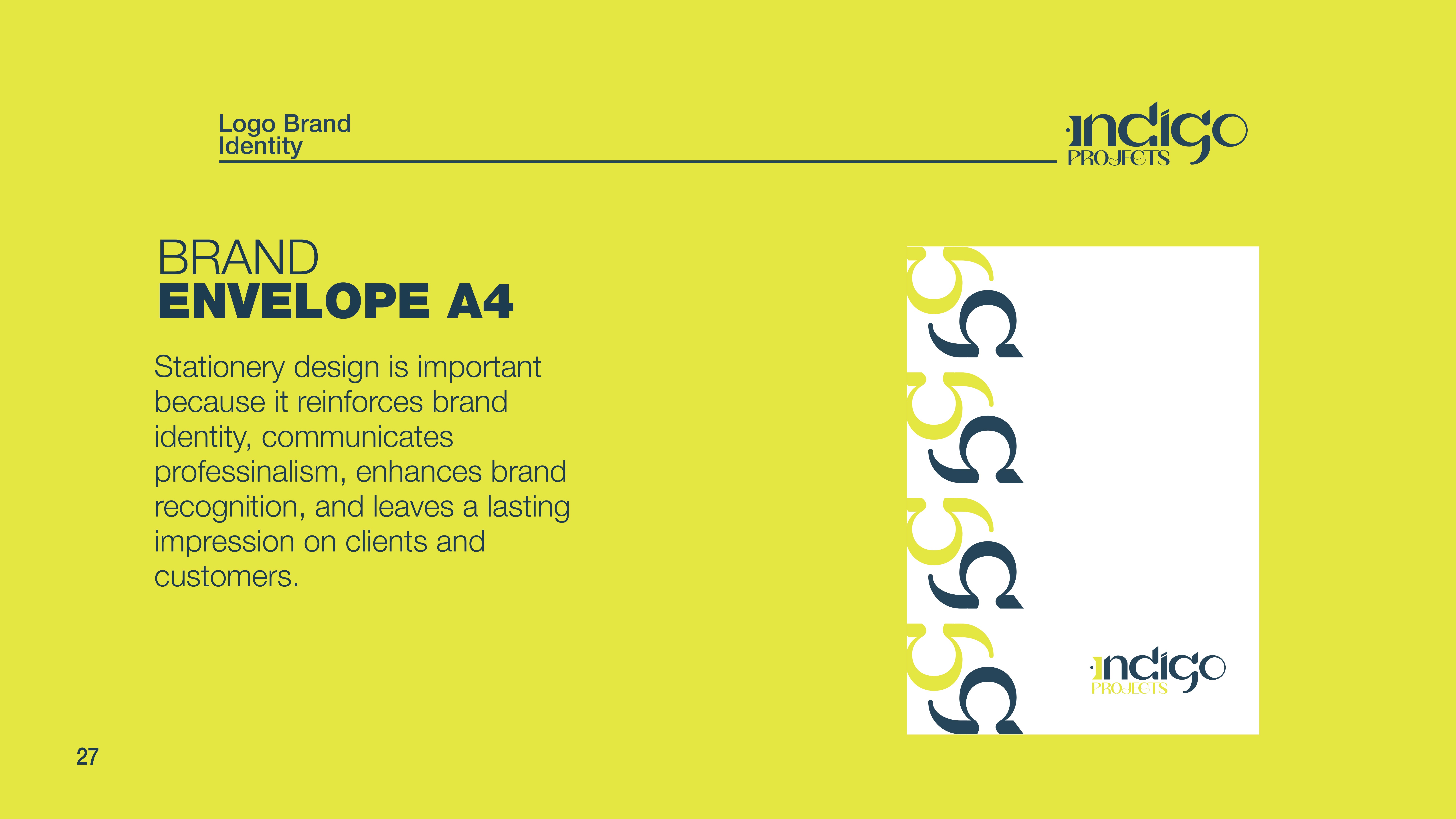 Indigo branding identity - Trendlix Branding Services