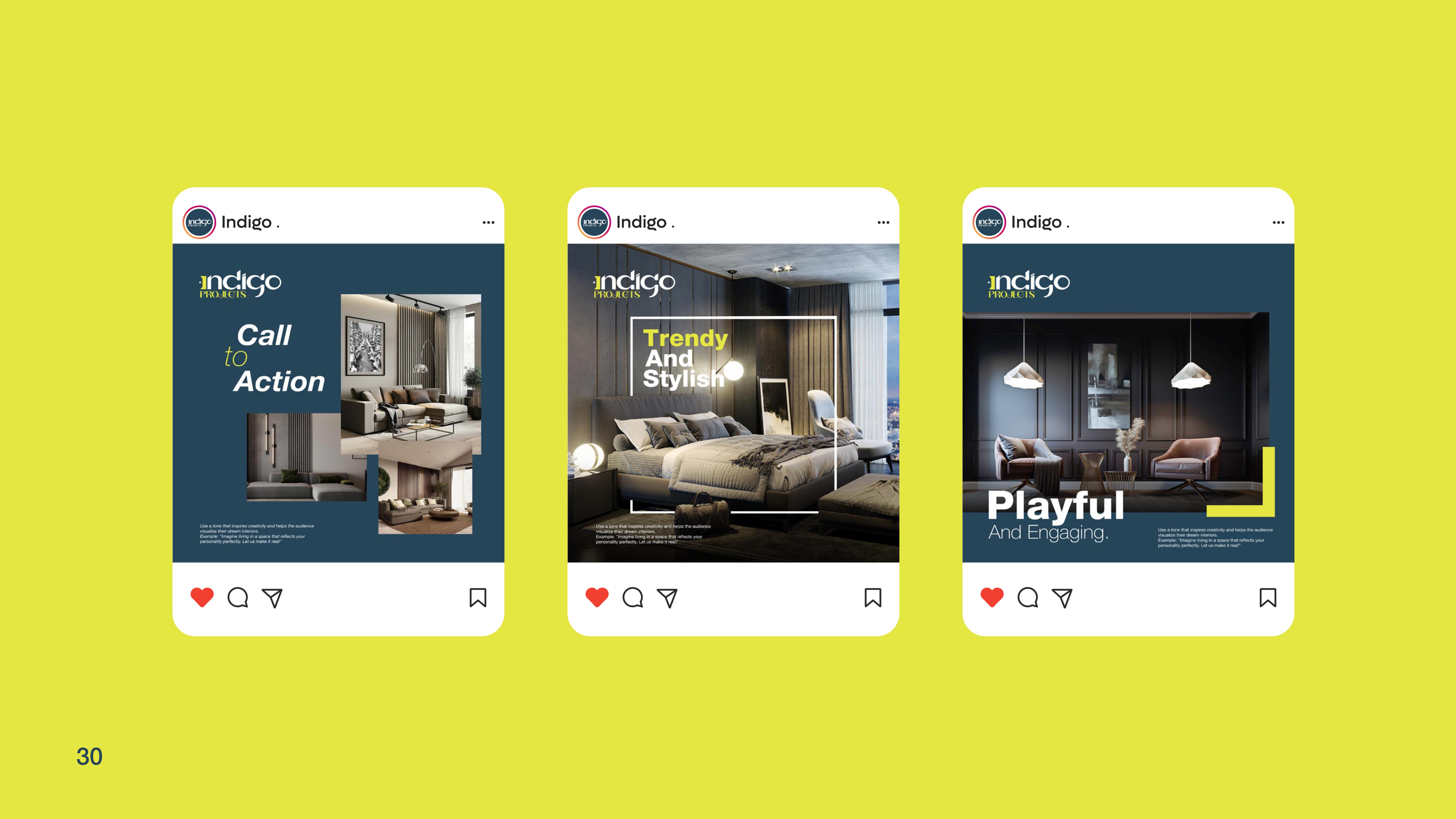 Indigo branding identity - Trendlix Branding Services