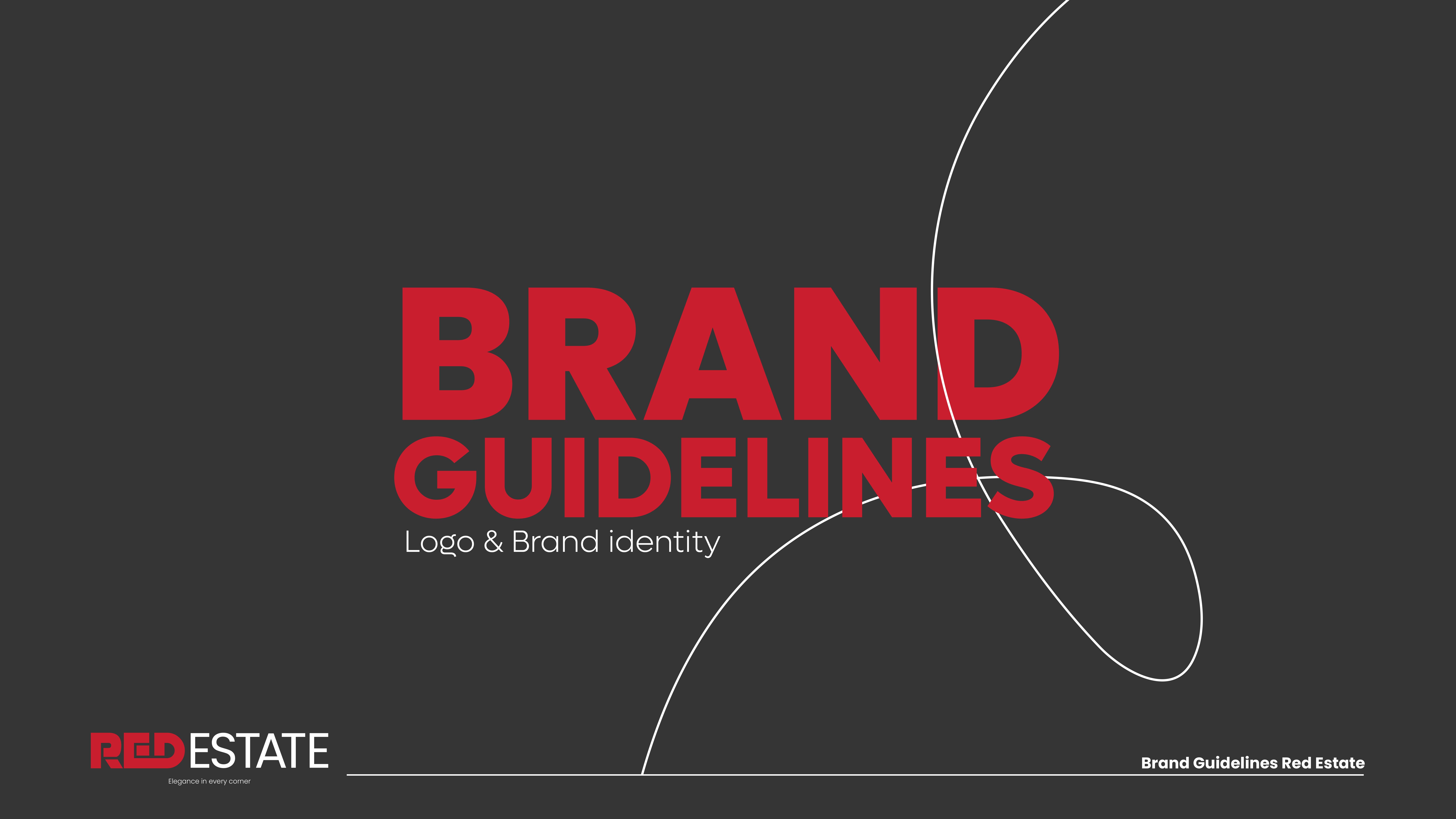 Red Estate Branding by Trendlix