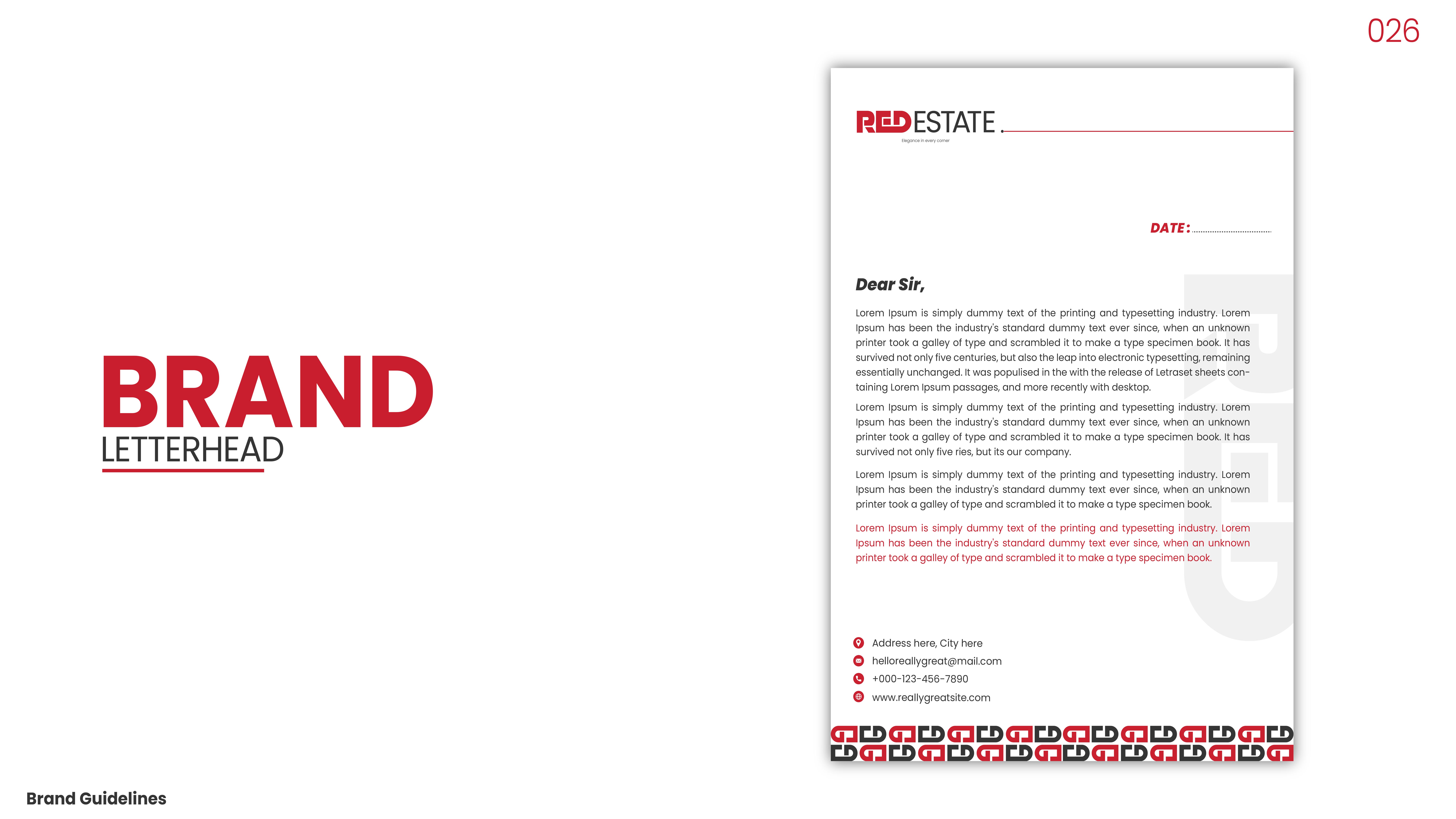 Real Estate Branding Project