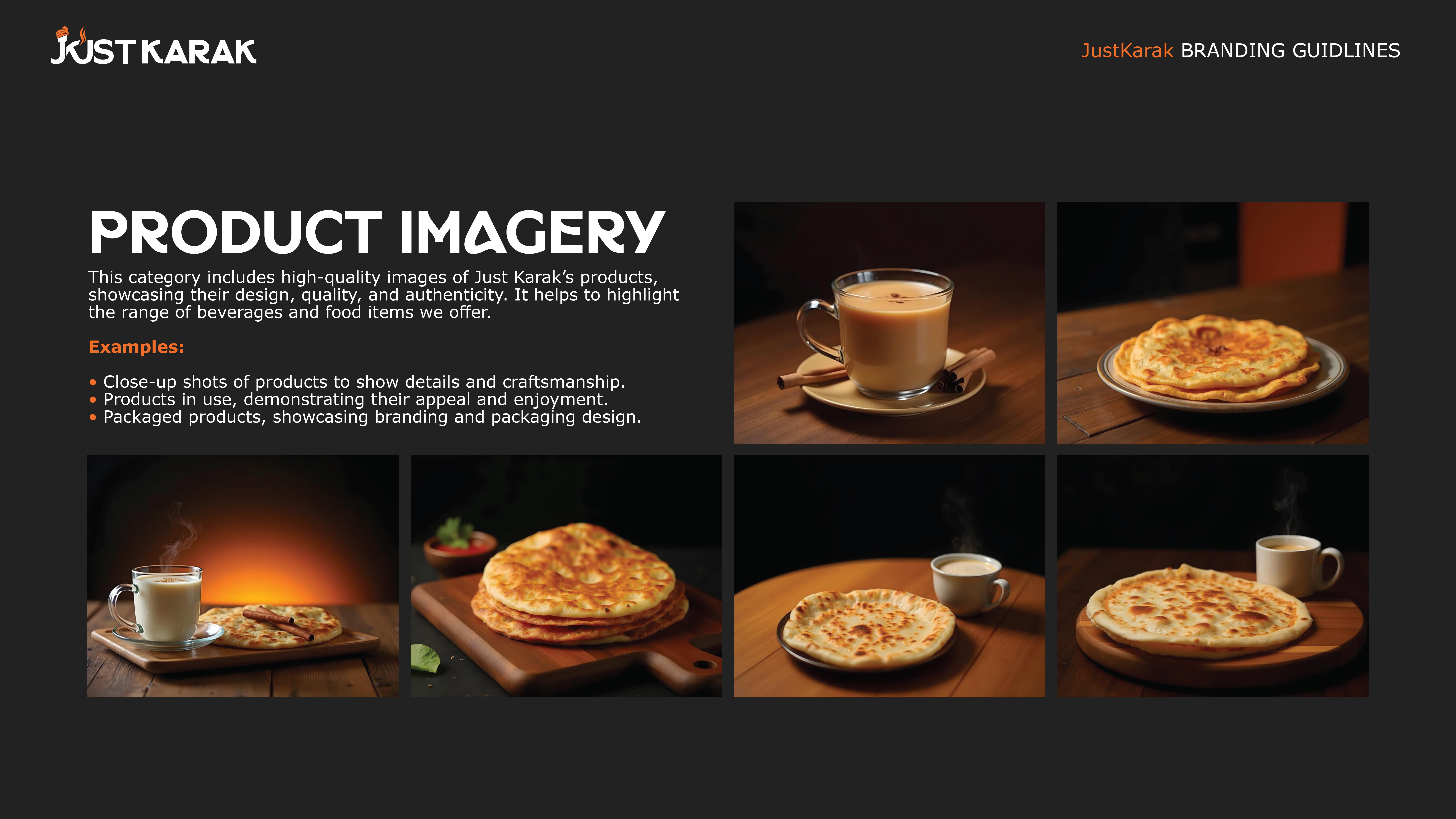 Just Karak Cafe Branding Identity