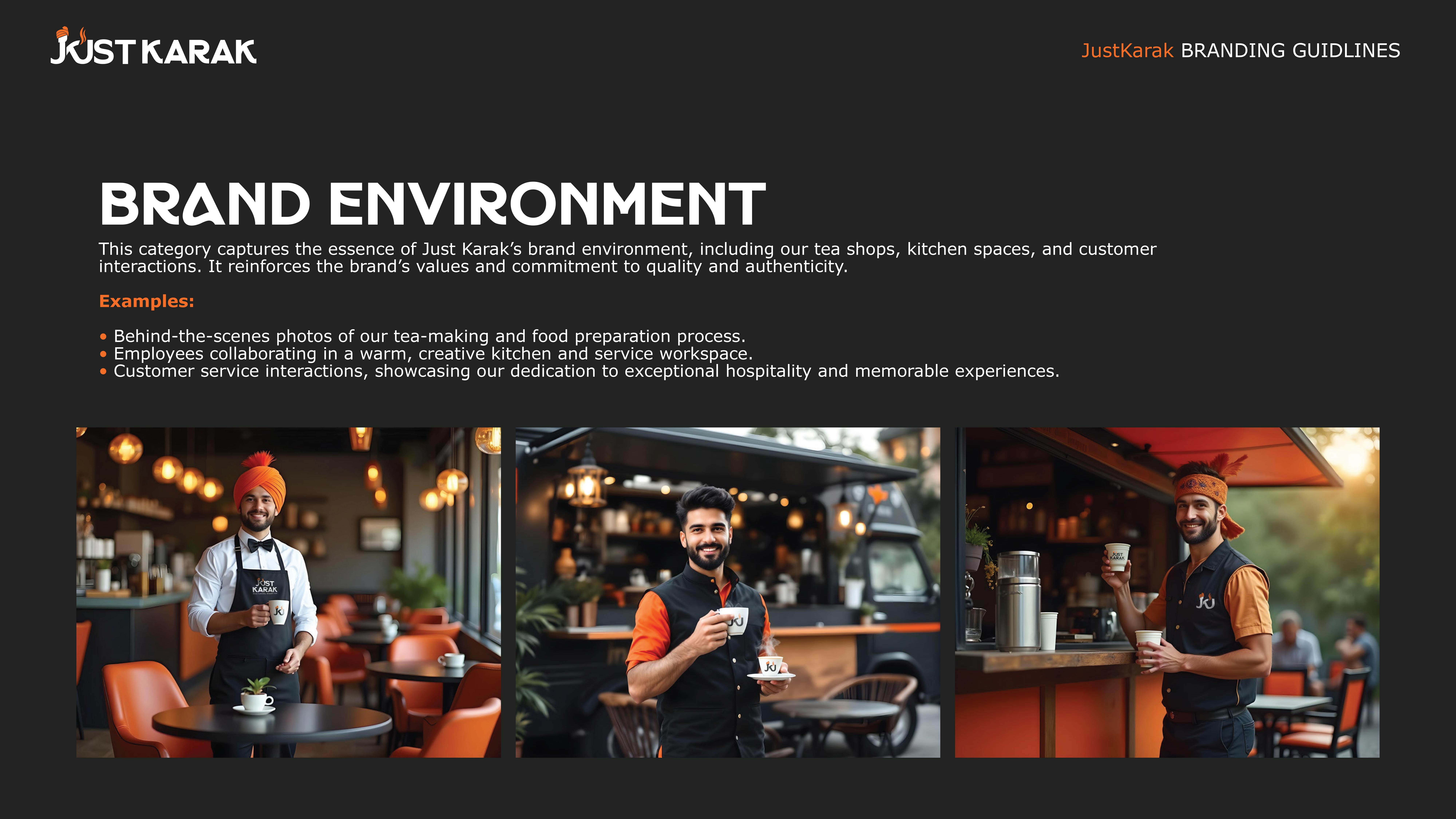 Just Karak Cafe Branding Identity