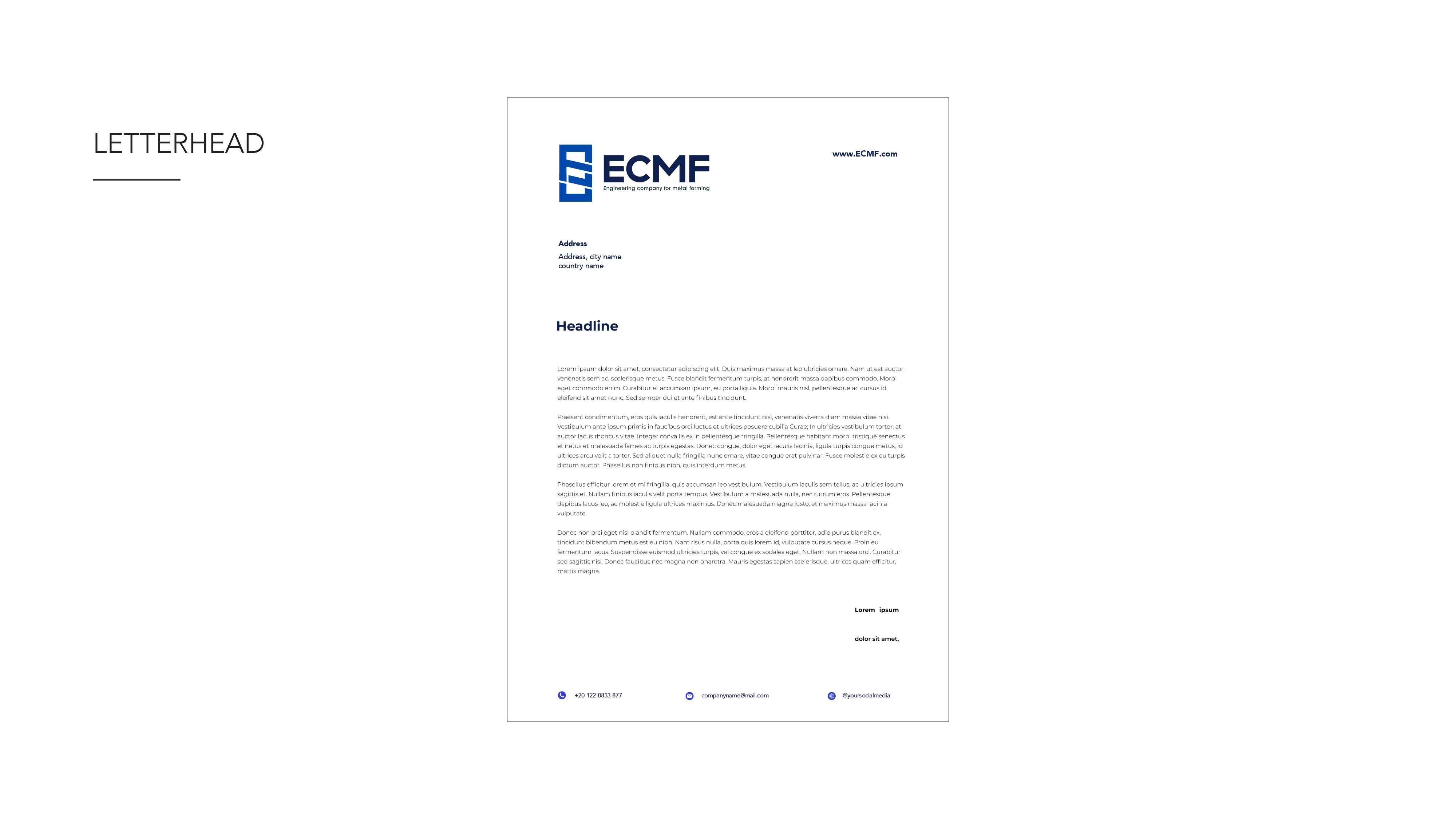 ECMF Branding Project - Branding Agency