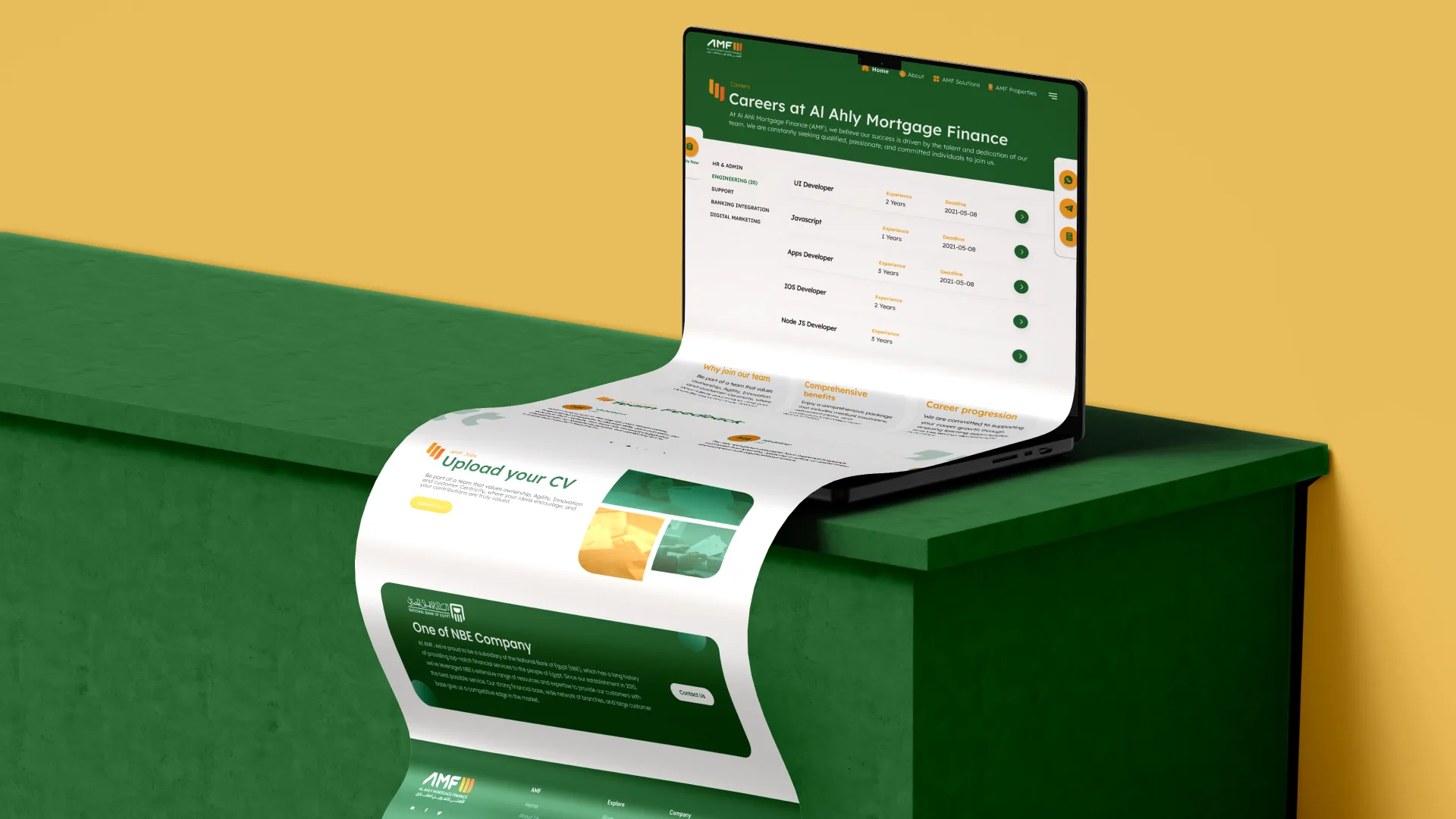 Al Ahly Mortgage Finance Website