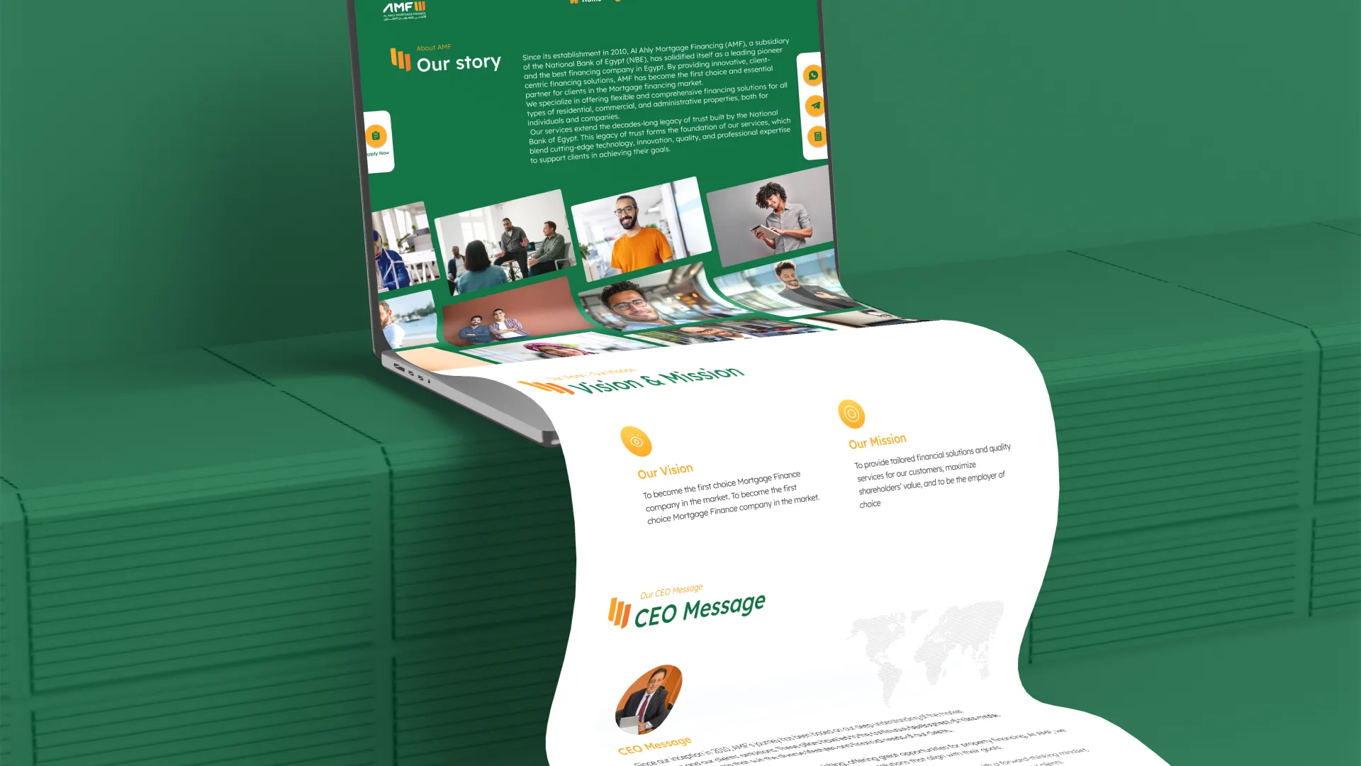 Al Ahly Mortgage Finance Website