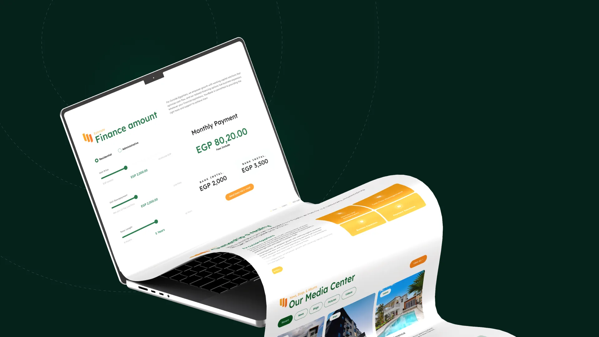 Al Ahly Mortgage Finance Website