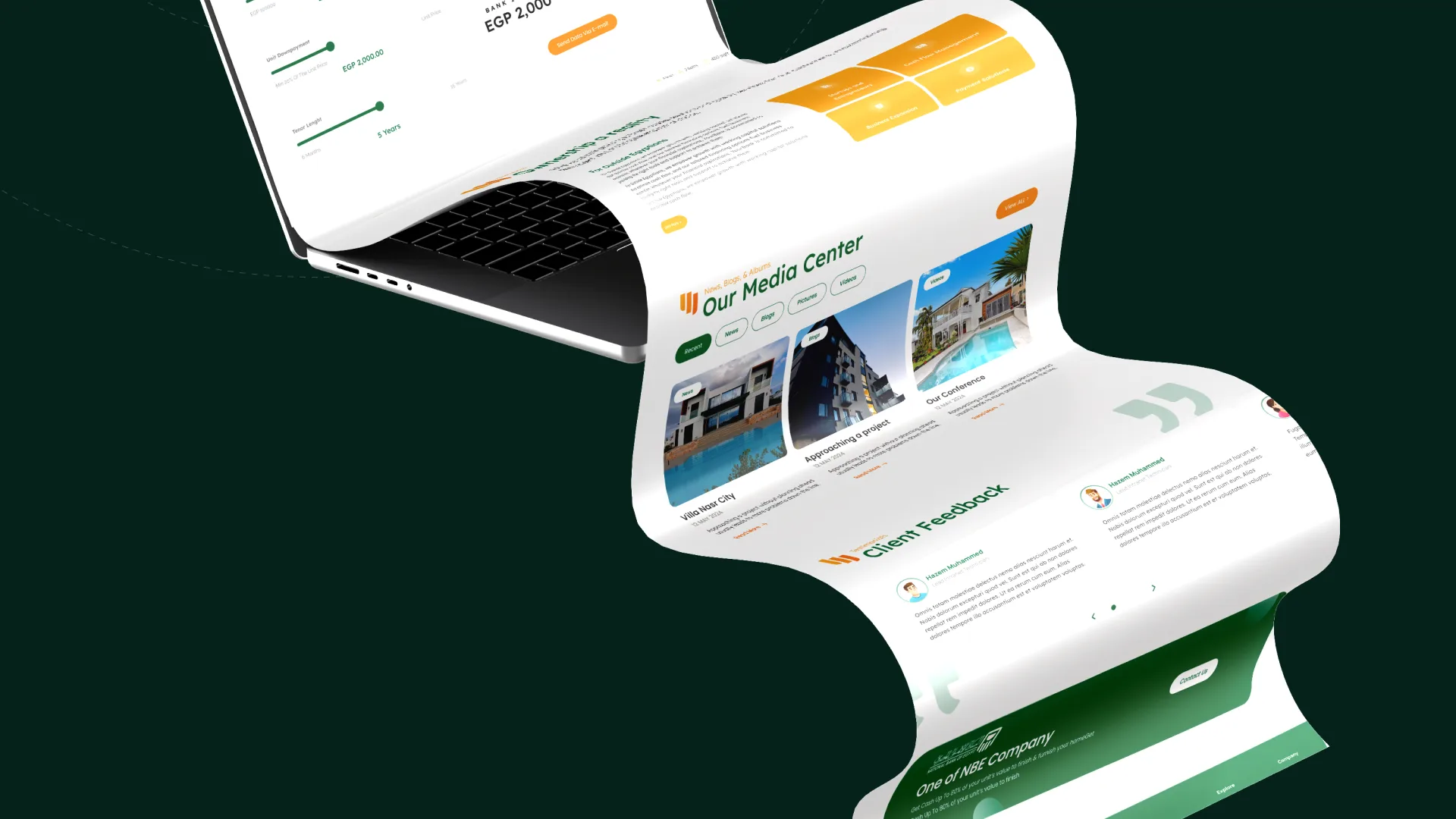 Al Ahly Mortgage Finance Website