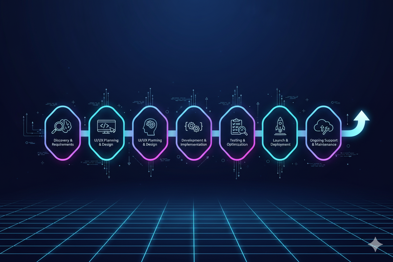 single-service-card-5. الإطلاق والنشر