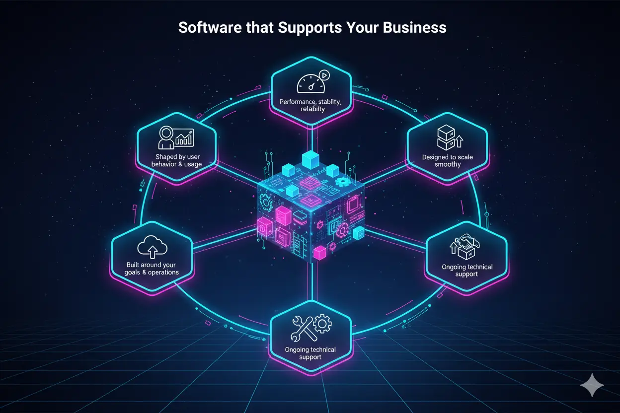 single-service-card-What makes software support your business instead of holding it back?