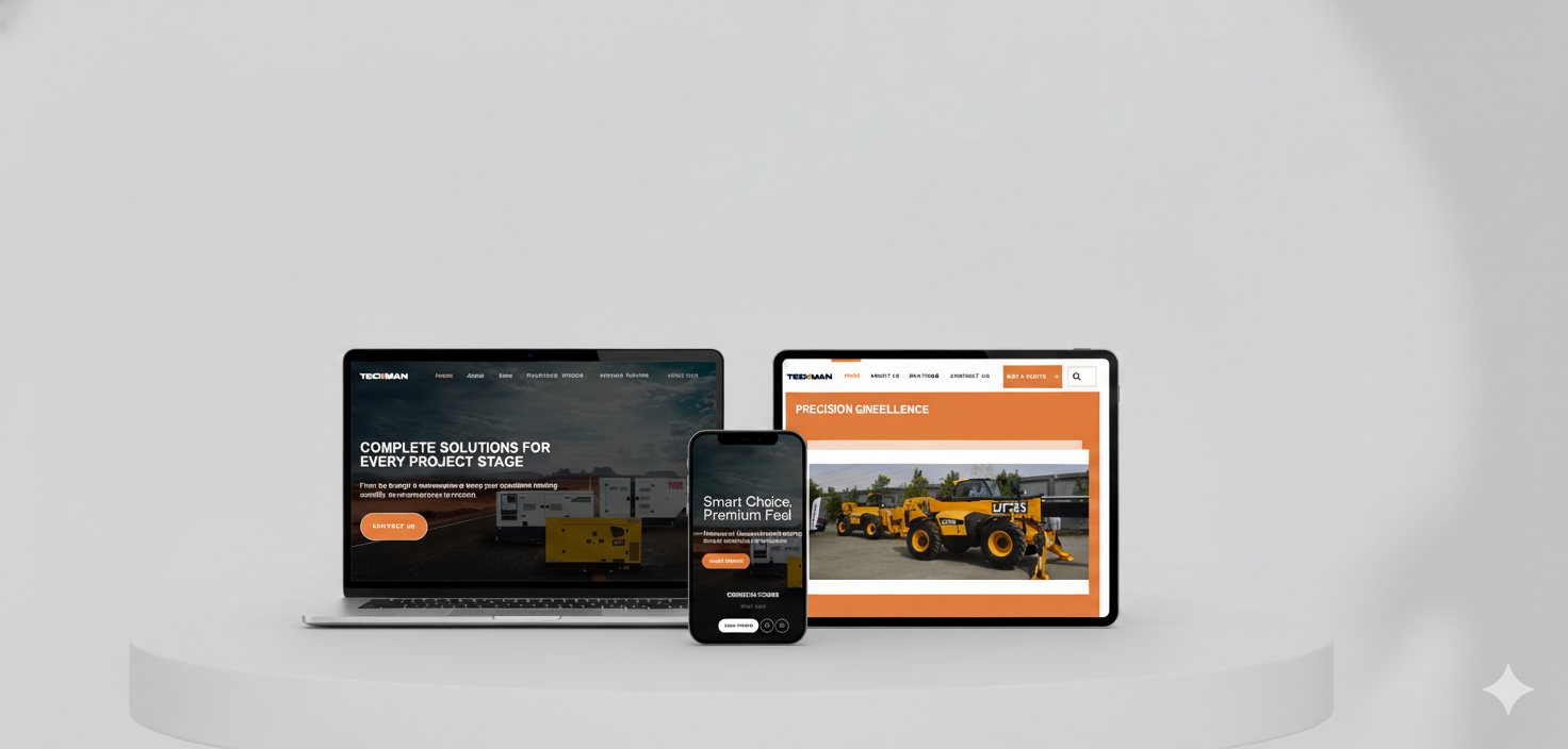 Teckman for heavy equipments