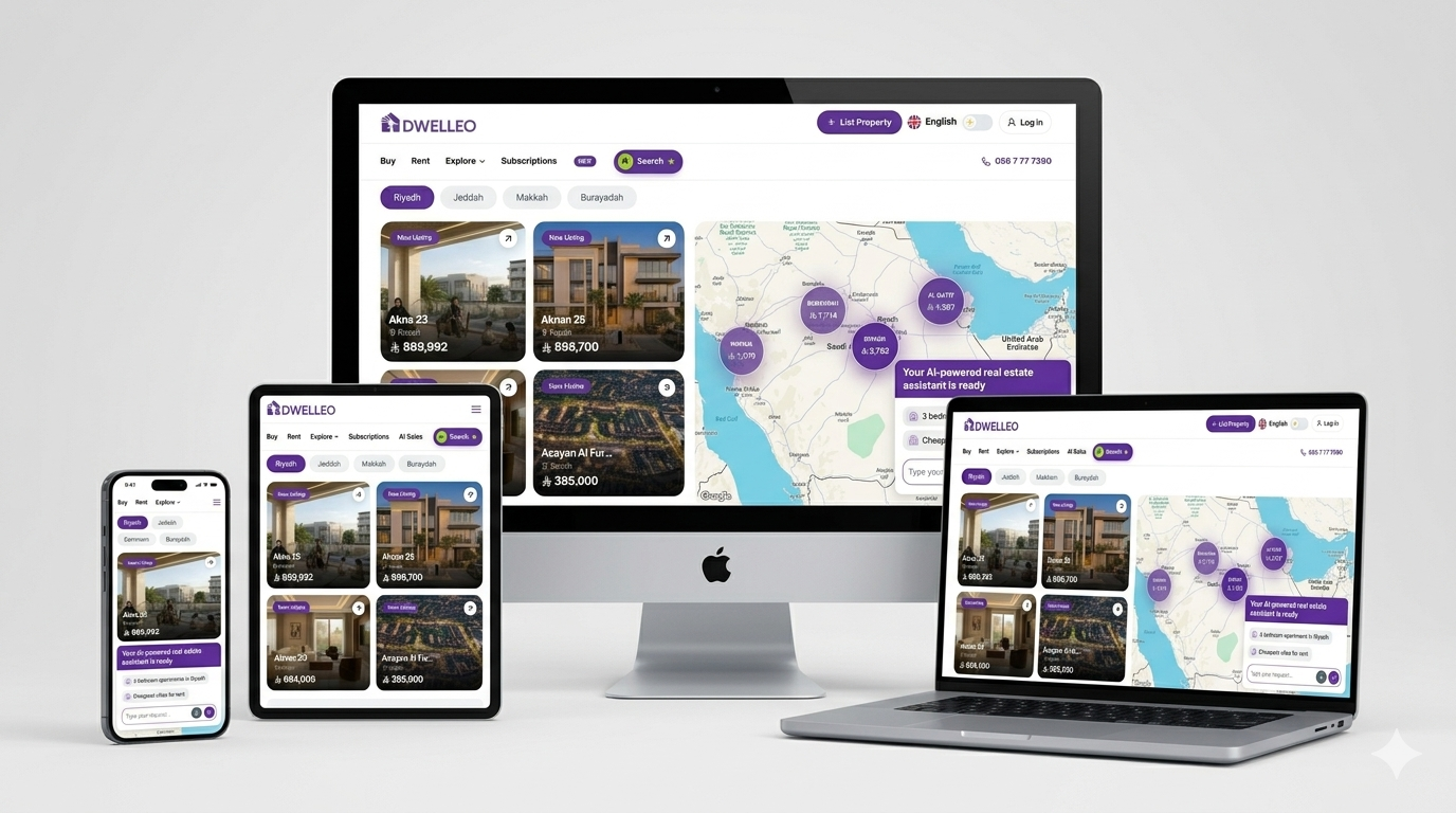 Dwelleo UI/UX Design