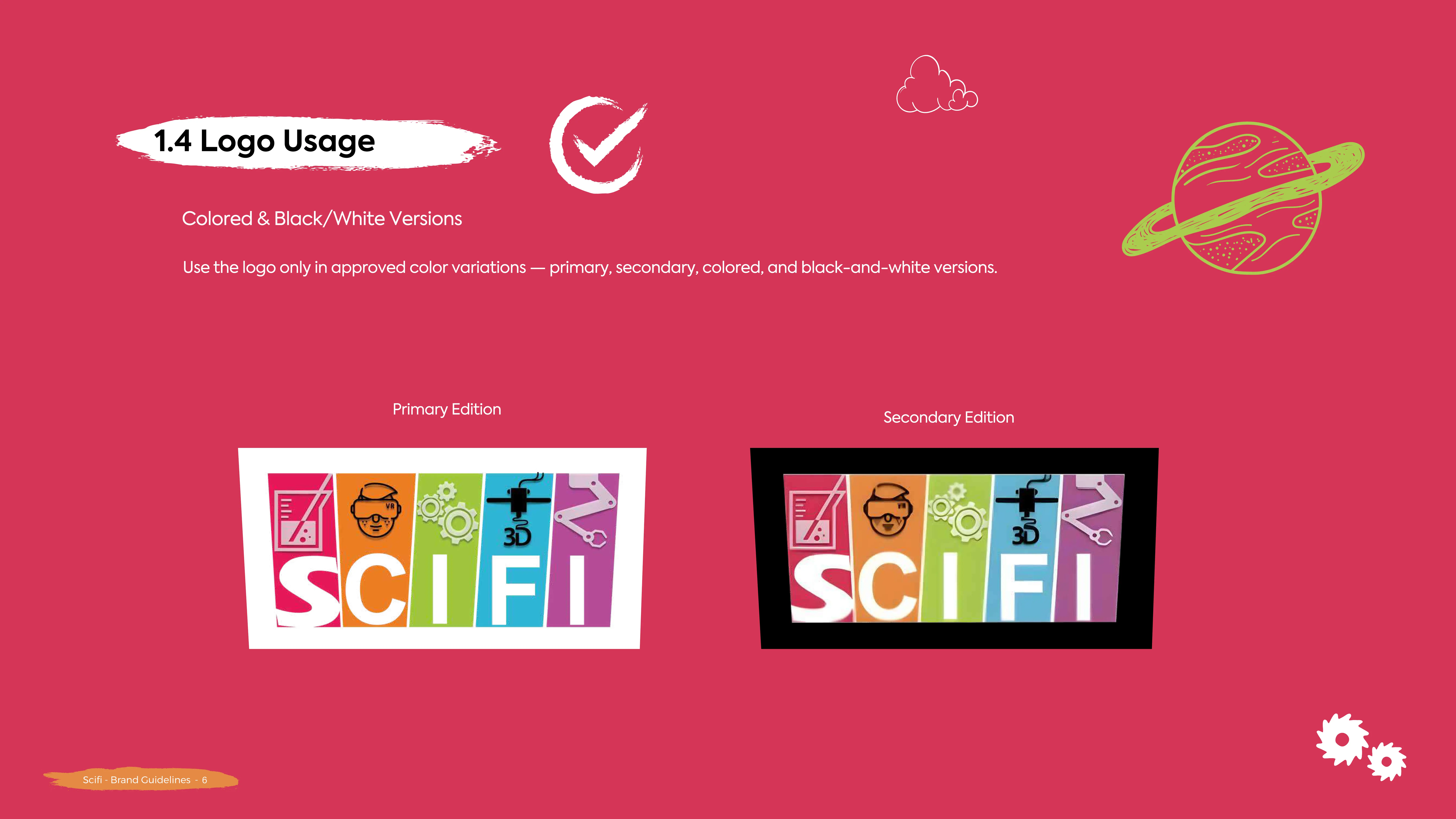 Sci-Fi Land Branding