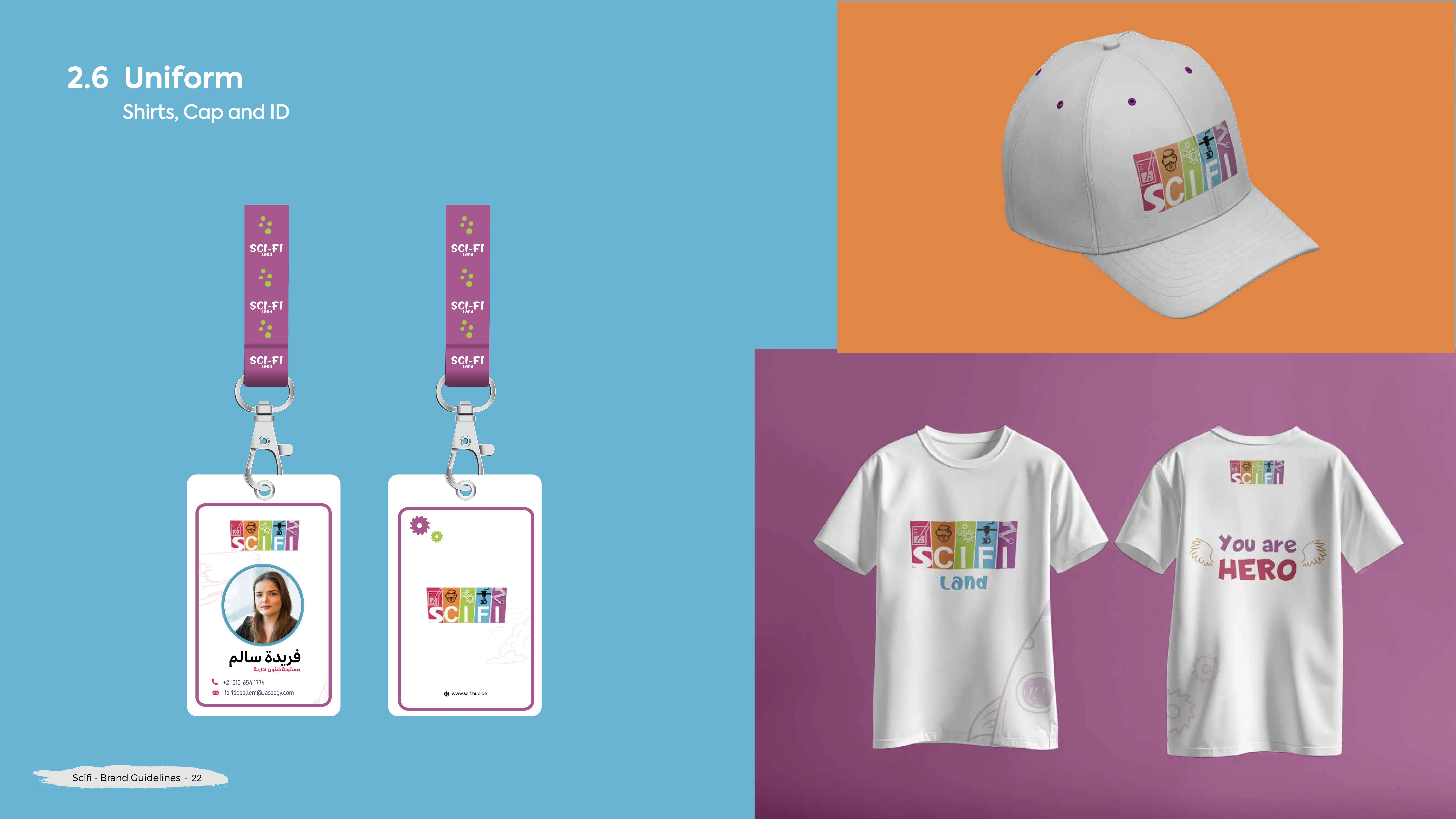 Sci-Fi Land Branding