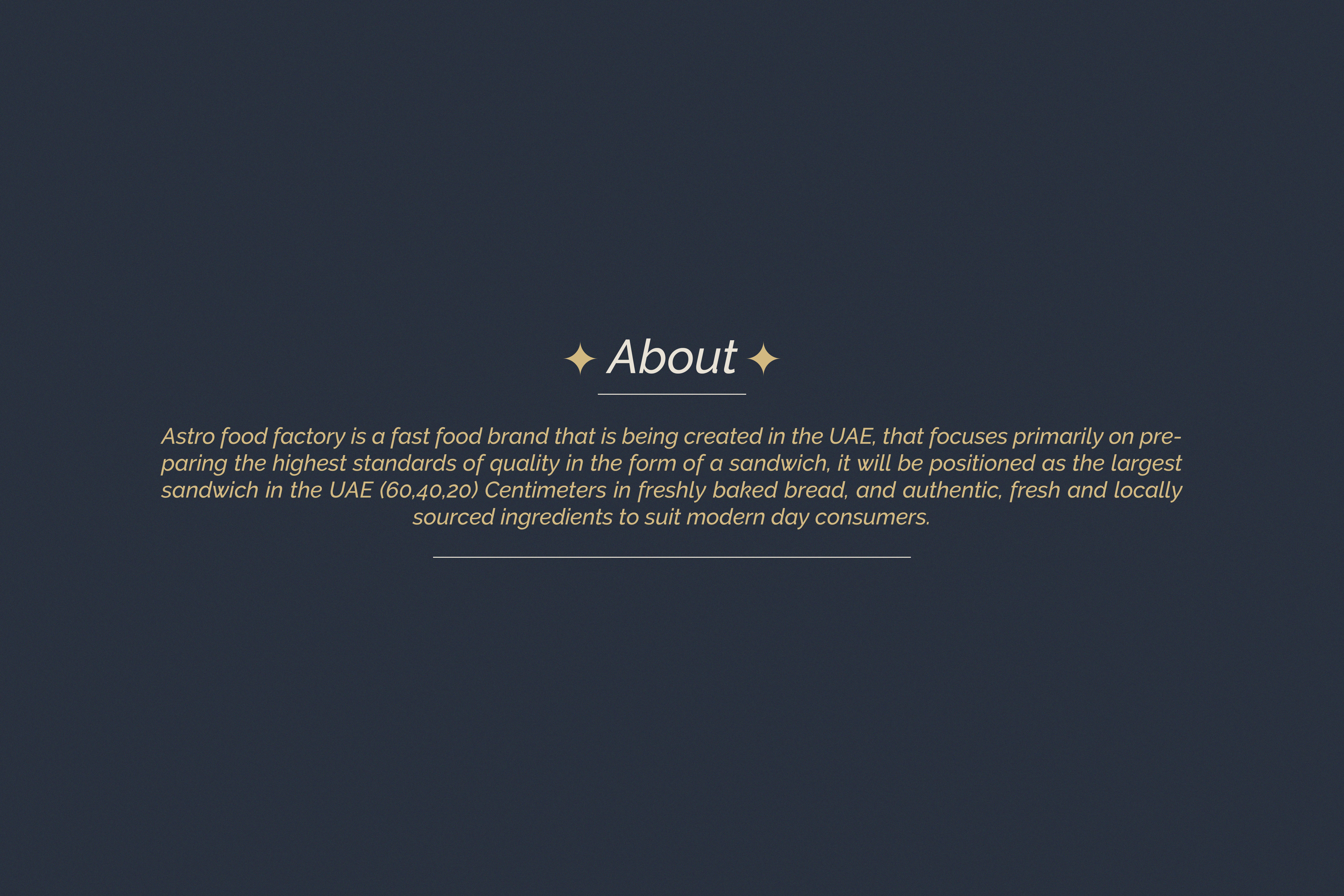 Astrofood Brand Guidelines