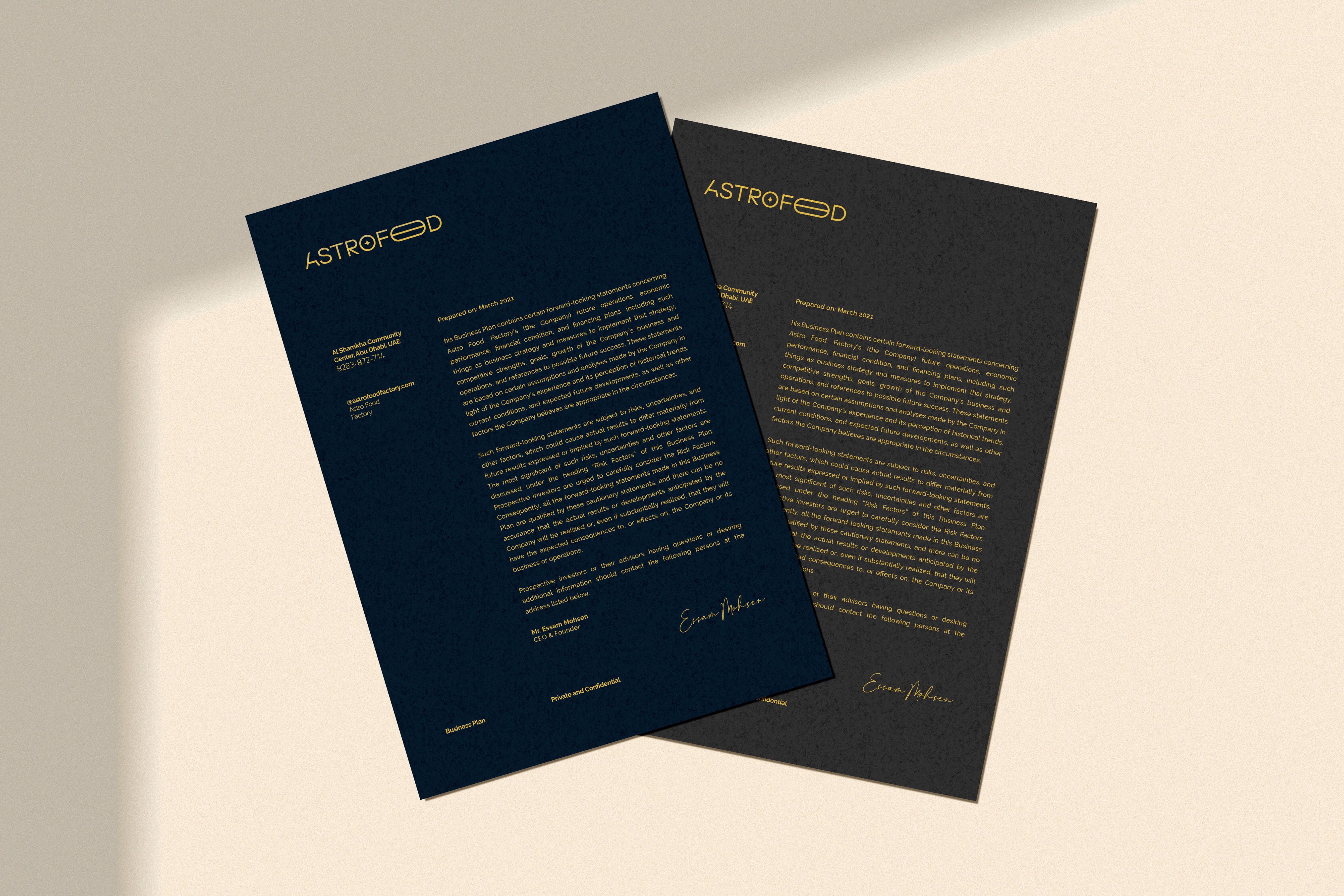 Astrofood Brand Guidelines