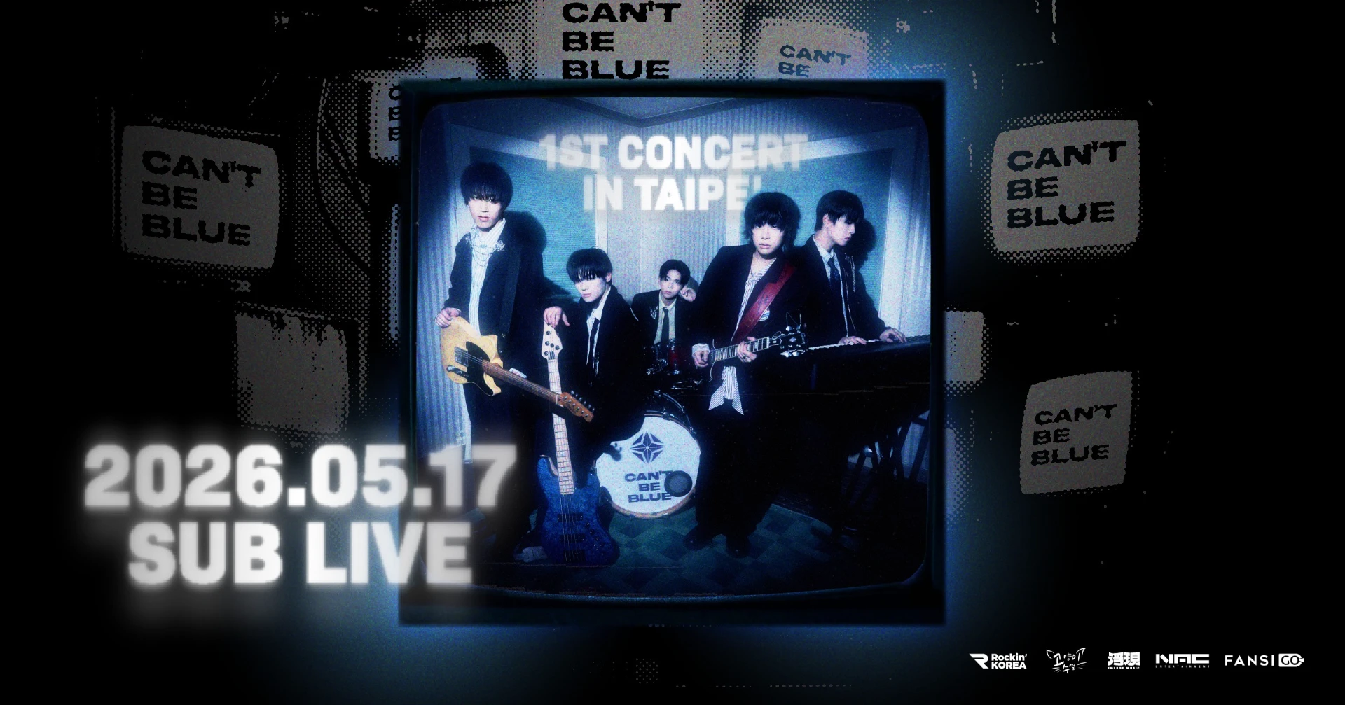 2026 can't be blue 1st Concert in Taipei