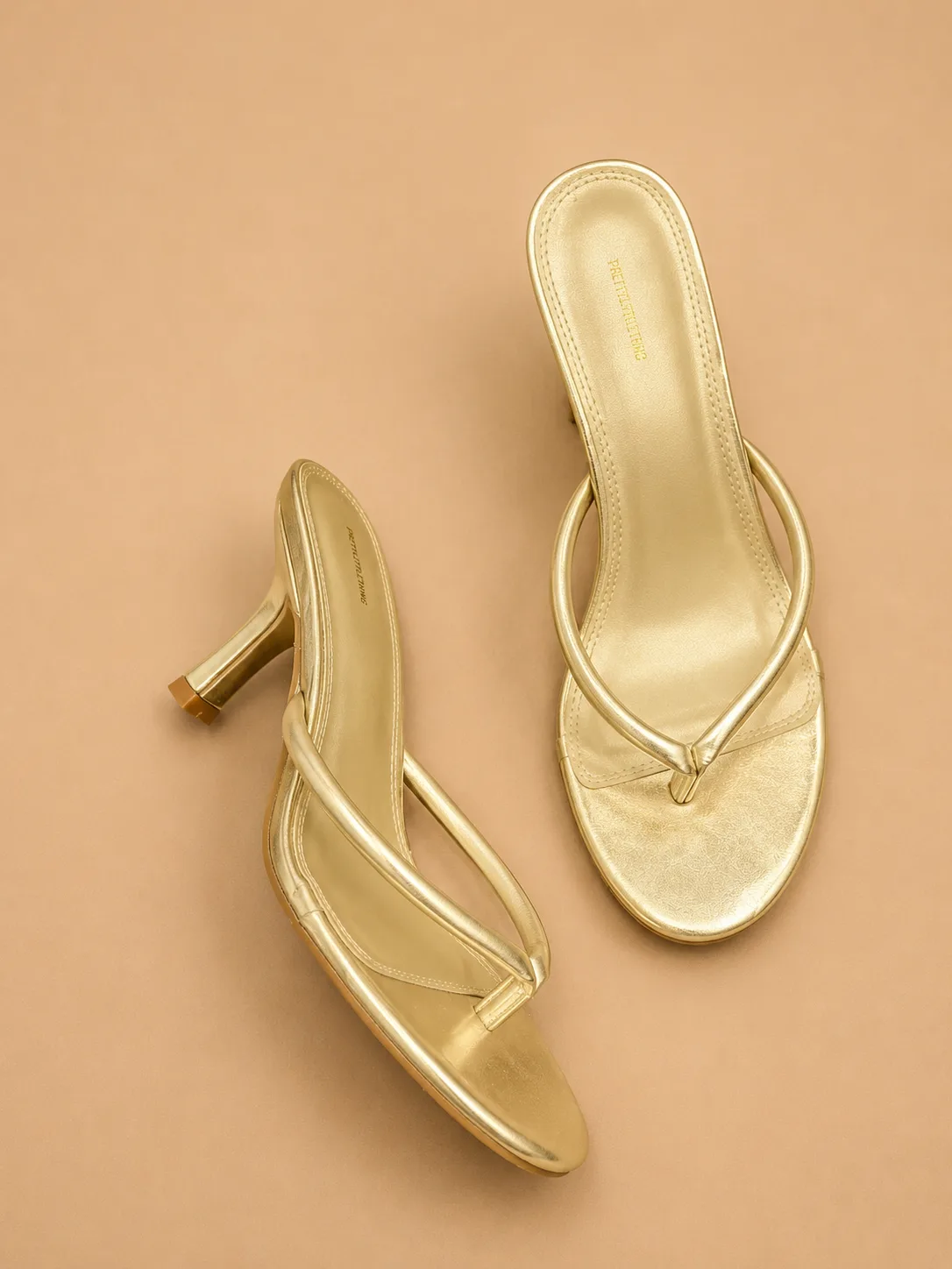 Sandales Élégantes Dorées