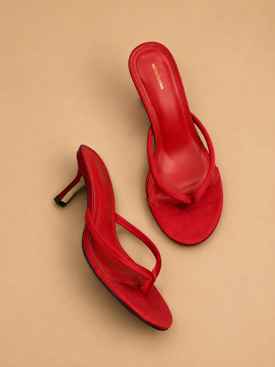Sandales à Talon Rouge Passion