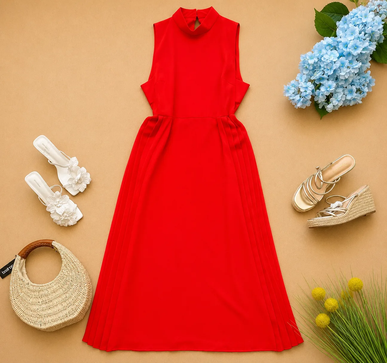 Robe Longue Orange