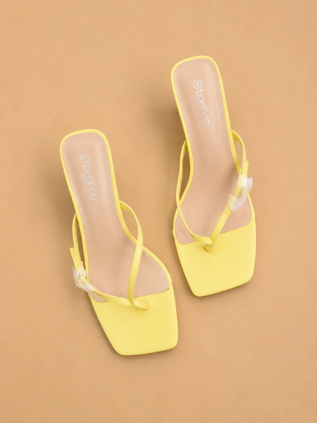 Sandales Jaunes Minimalistes