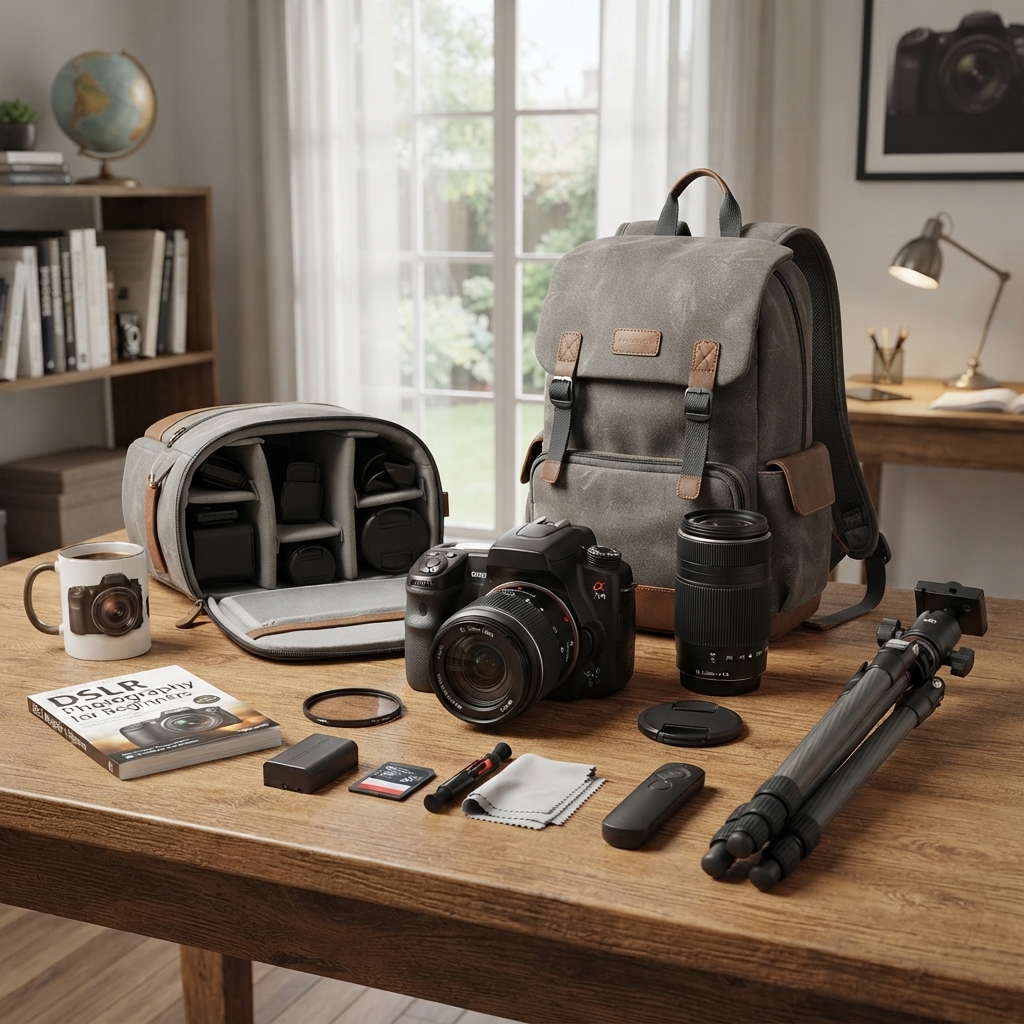 طقم كاميرا DSLR