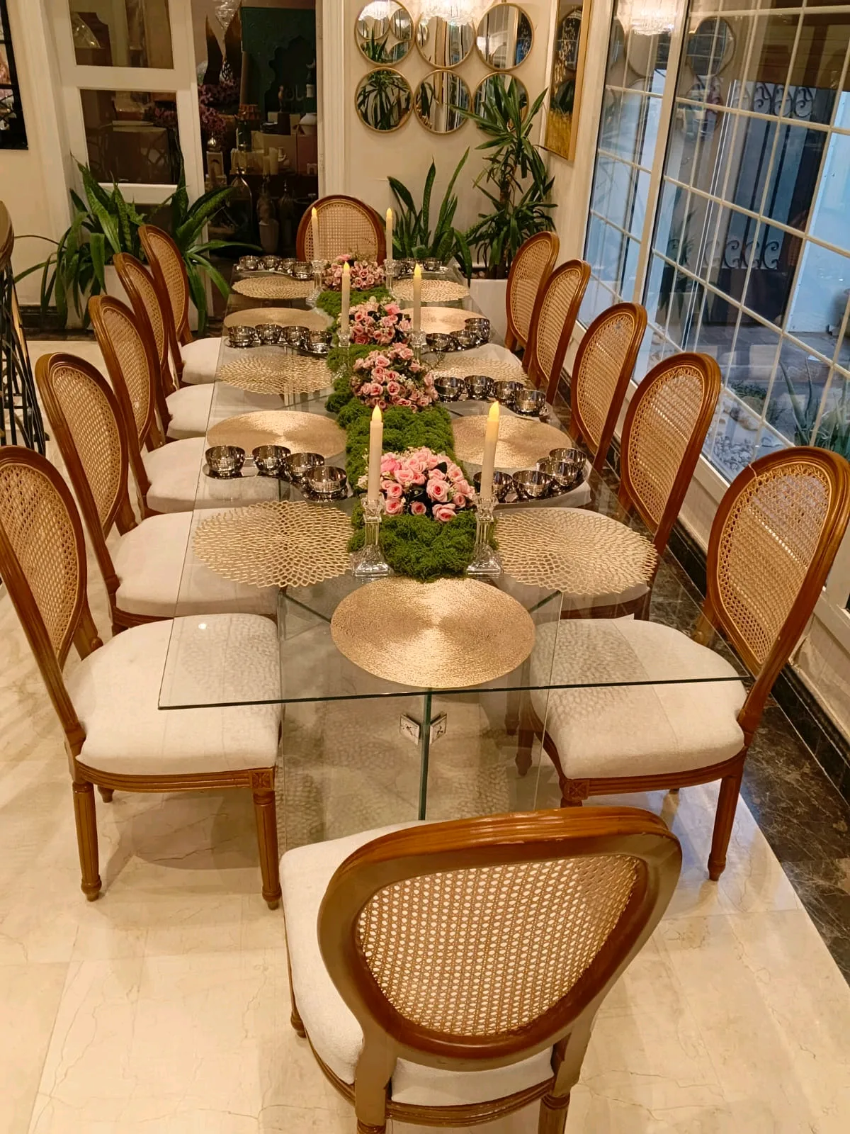 إيجار طاولات طعام ريفي