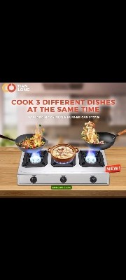 Stainless Top - 3 Burner                                   