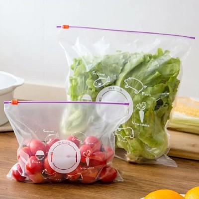 Reusable ziplock bags