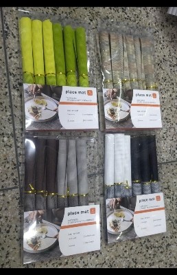 Pattern Placemats Nordic Simple Design