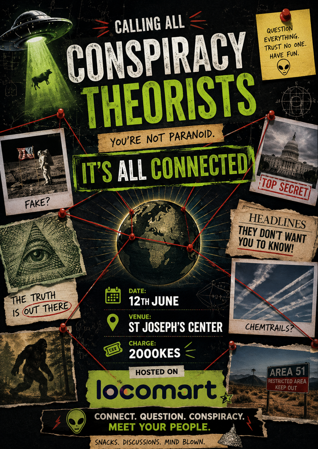 Conspiracy Theorists Convention: It's All Connected