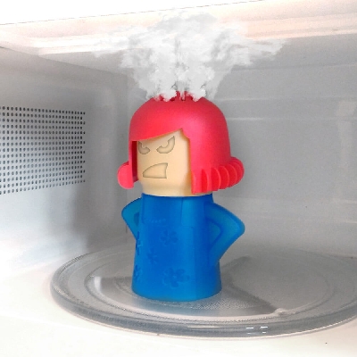 Angry mama Microwave steam cleaner