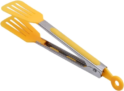 Cooking Tongs/Steak Clip/Barbecue Clip/Salad Serving BBQ Tongs /Non-Stick Kitchen Tongs Pizza Bread