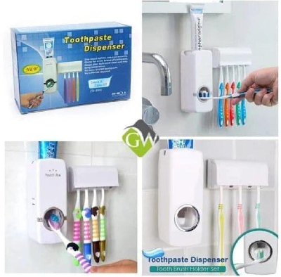 Toothpaste toothbrush dispenser 