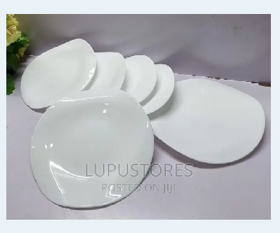 Curved ceramic plates