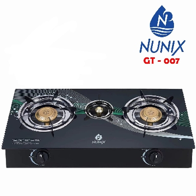 3 Burner Glass Top                 