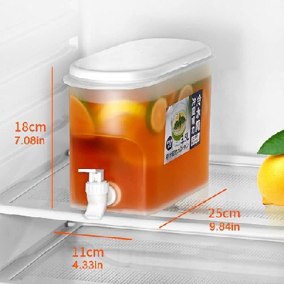 Table top or fridge juice container 