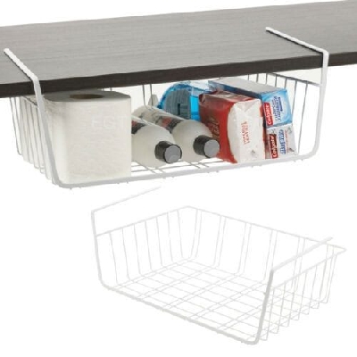Under shelf mesh rack 