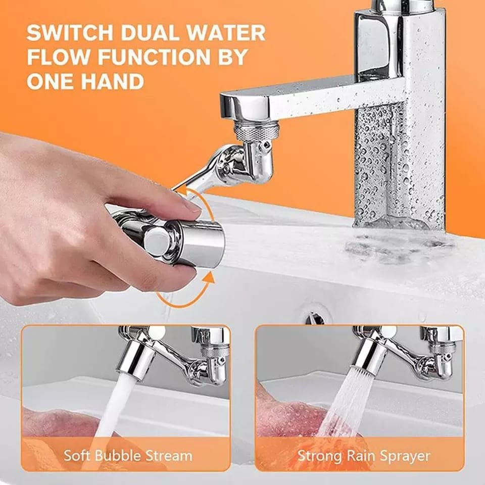 180° Rotating Faucet Extender