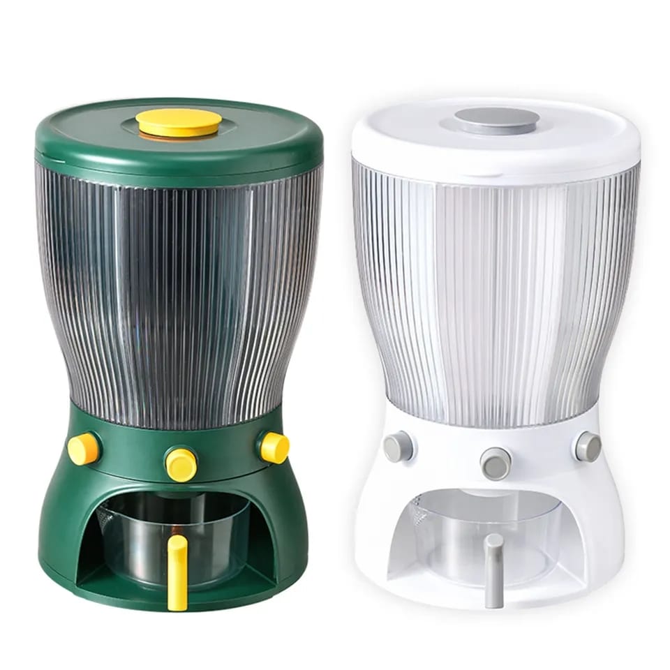 Partitioned Rotation Cereal Dispenser