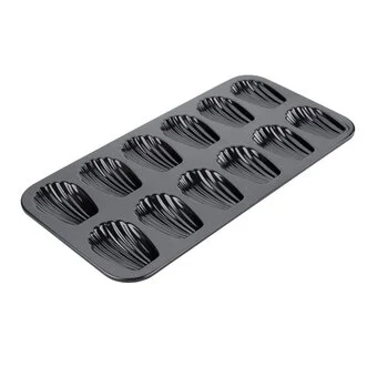 12 slots Nonstick Cookie Madeleines Baking Tin