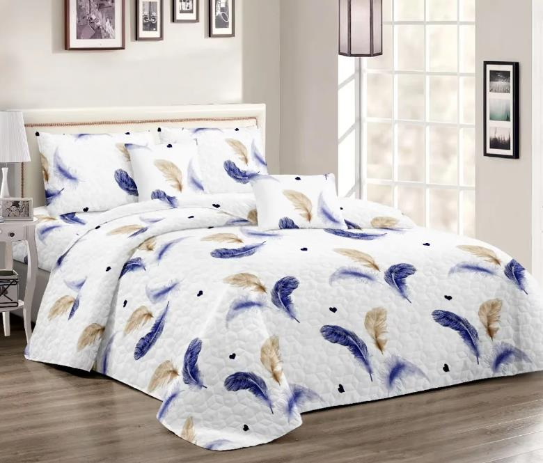 Bed Cover with 2 Pillow Cases