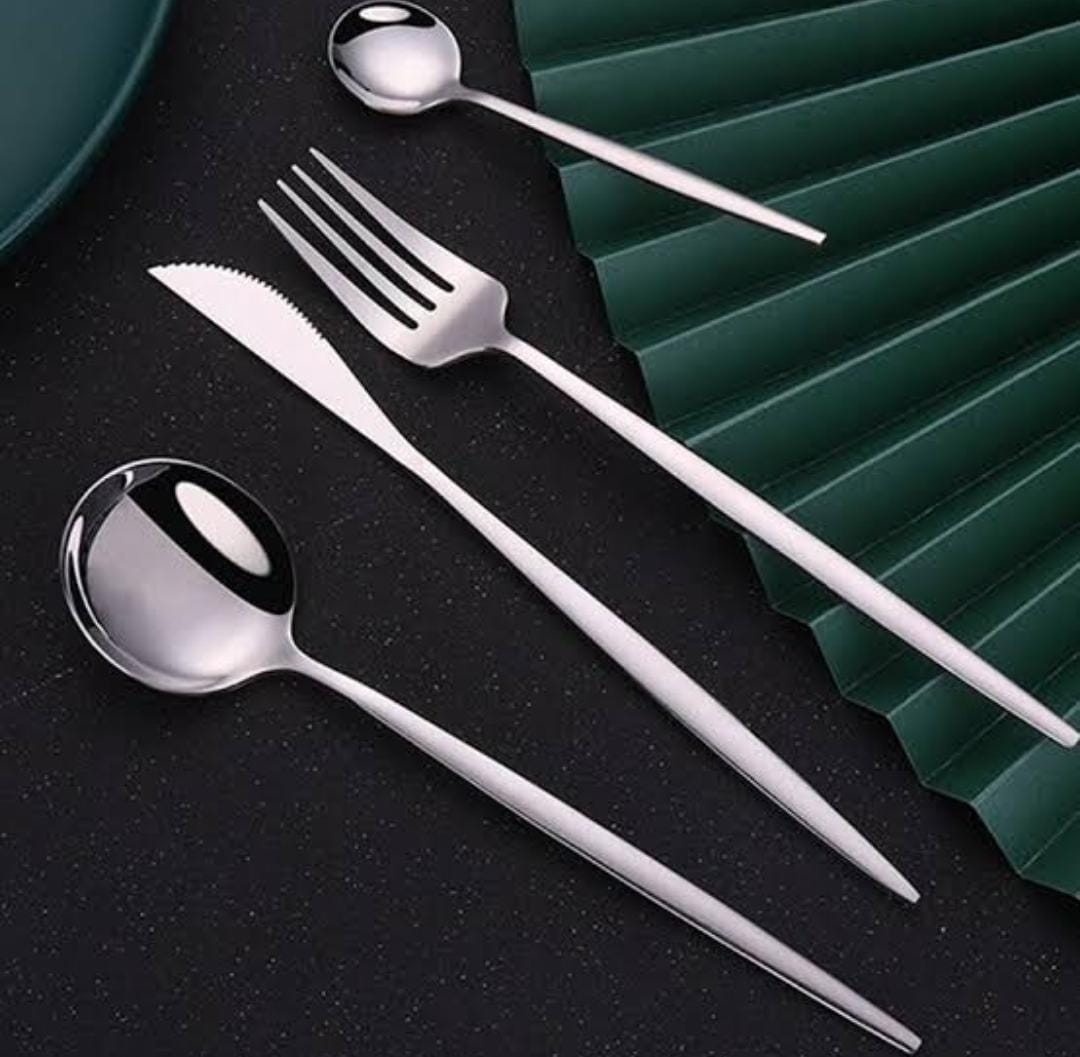 Slim Feng Silver Stainless Cutlery