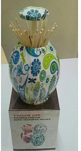 Tycoon Toothpick Holder