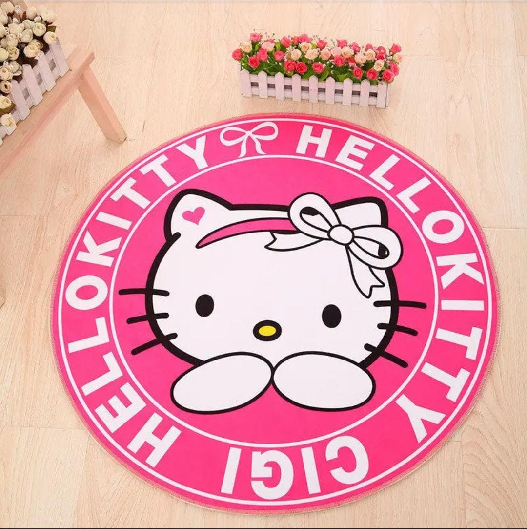 Non-slip Round Rug