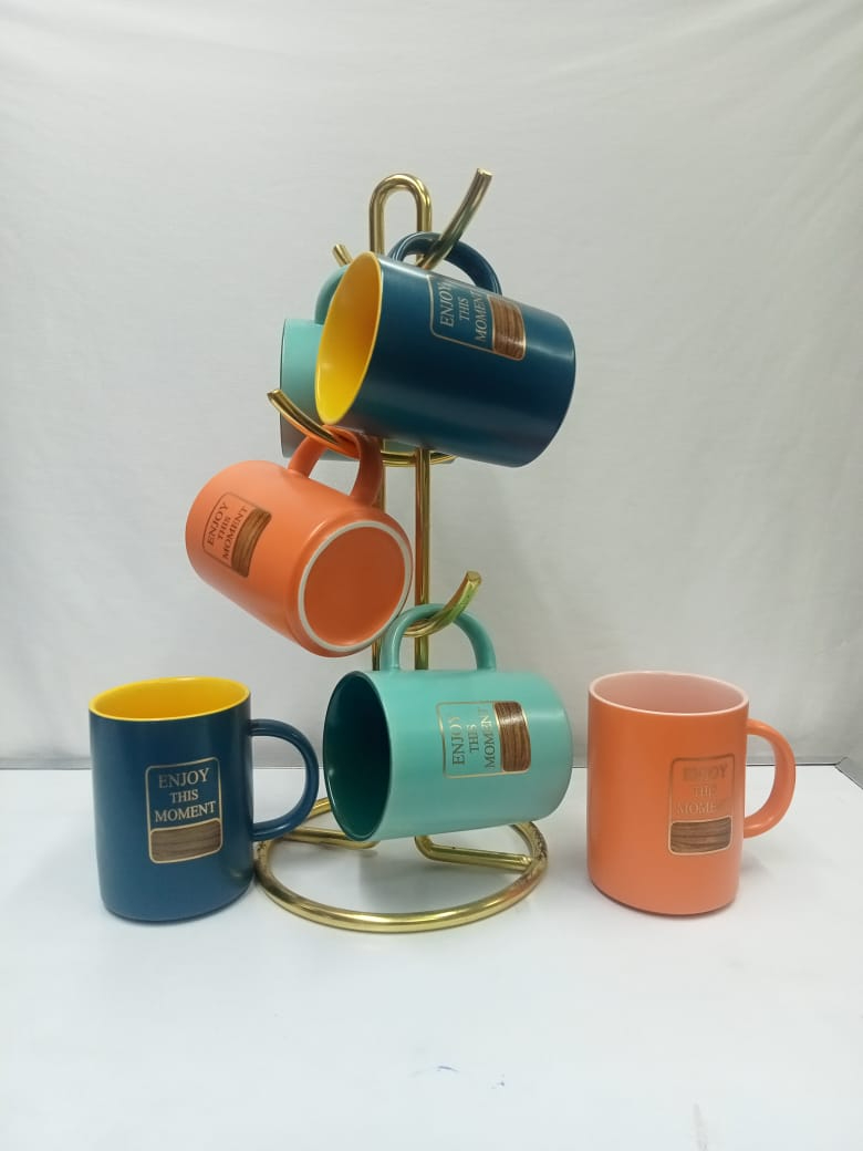 Bold Colored Mugs