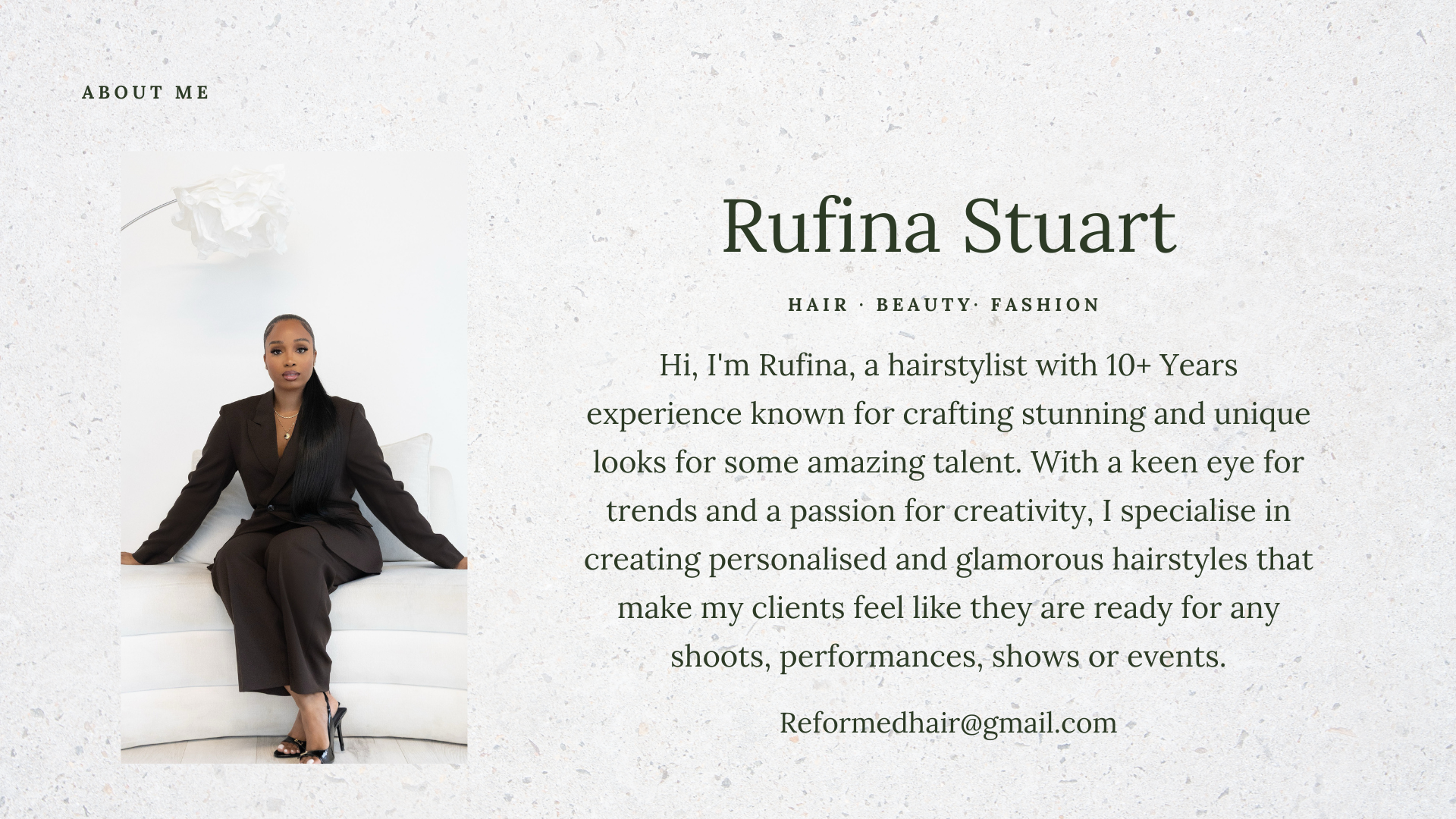 Reformed Hair Portfolio