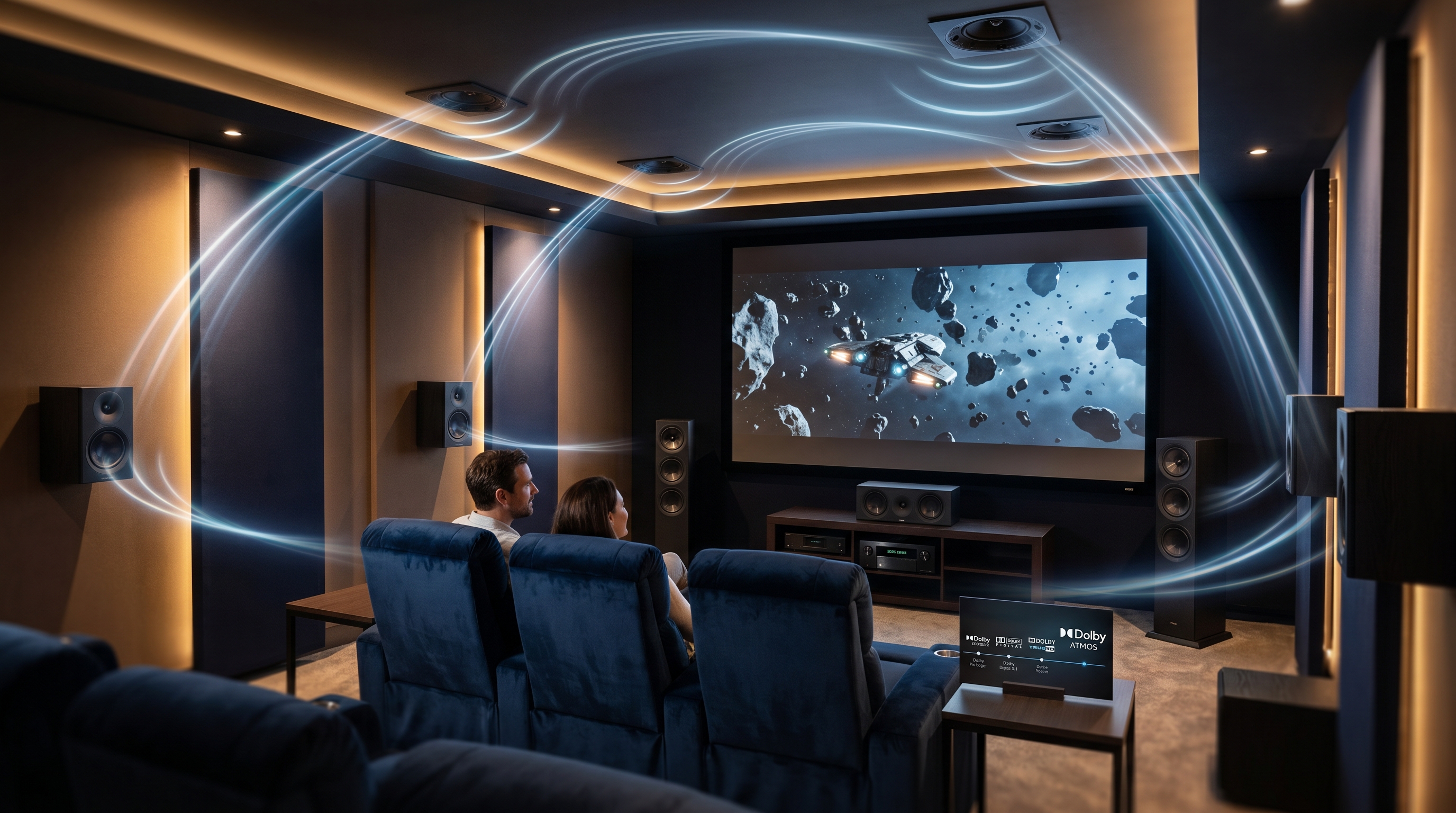 Ev Sinemasında Kusursuzluk: Dolby Atmos ve 3D Sesin Evrimi