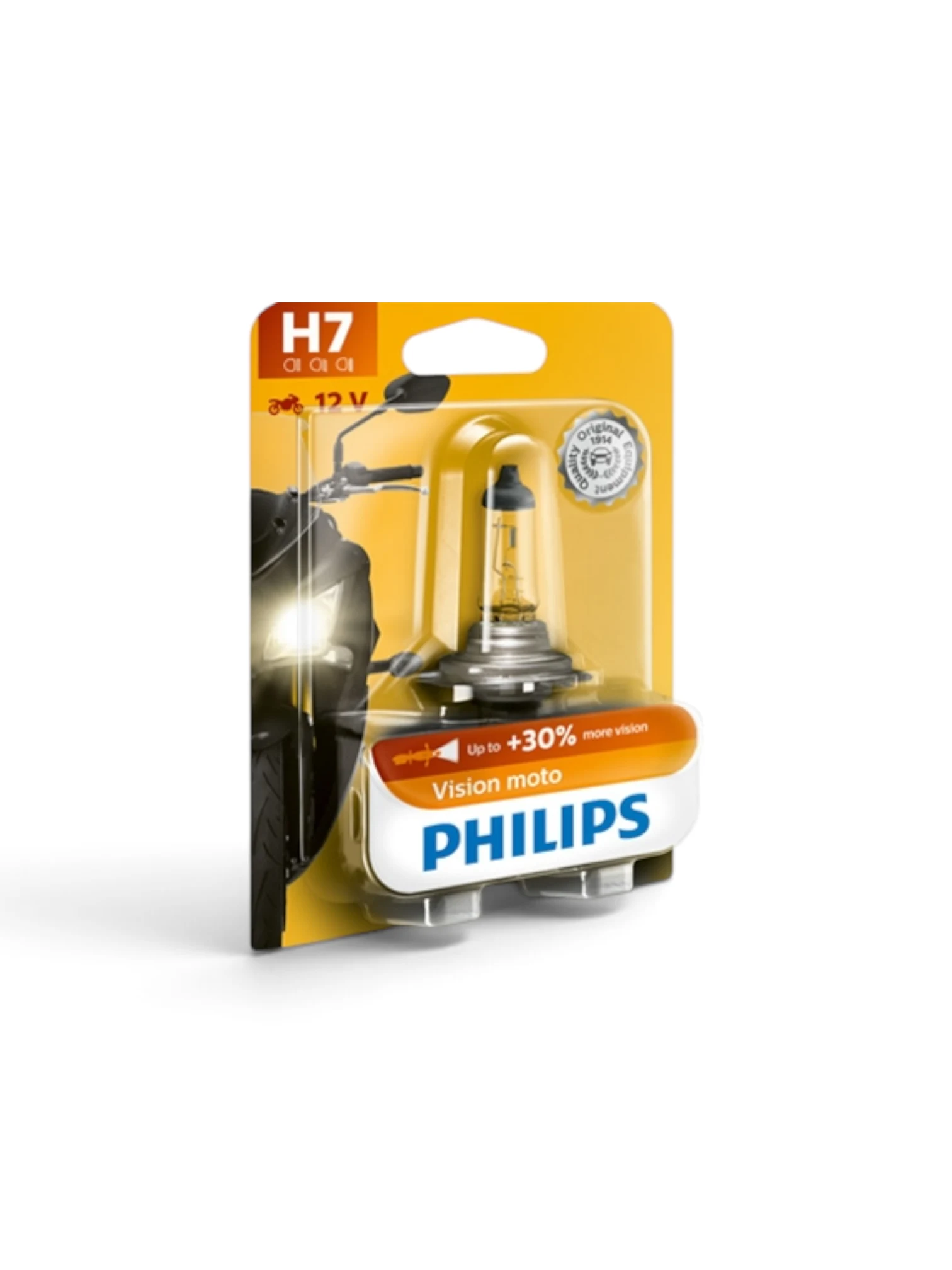 Bec H7 Halogen Philips Moto 12V55W Vision Moto